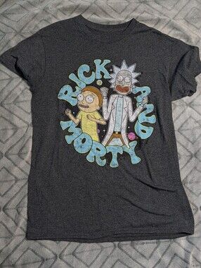 Rick and Morty Graphic Short Sleeve Tee - Dark Gray